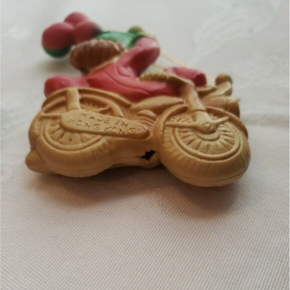 Vintage Christmas Tree Ornaments Blow Mold Humpty Dumpty Clown Made in Hong Kong - Picture 9 of 11